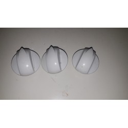 KIT 3 MANOPOLE PER LAVATRICE INDESIT WIXXL 166 USATO
