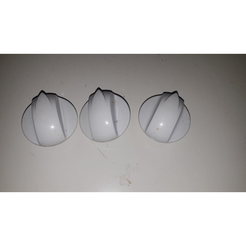 KIT 3 MANOPOLE PER LAVATRICE INDESIT WIXXL 166 USATO
