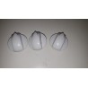 KIT 3 MANOPOLE PER LAVATRICE INDESIT WIXXL 166 USATO