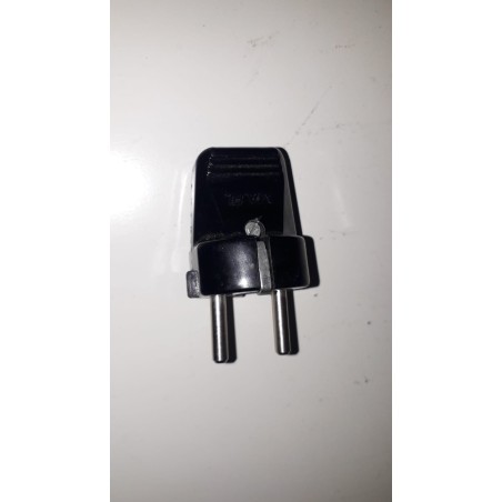 SPINA SCHUKO TEDESCA 2X16A+T NERA ART.611