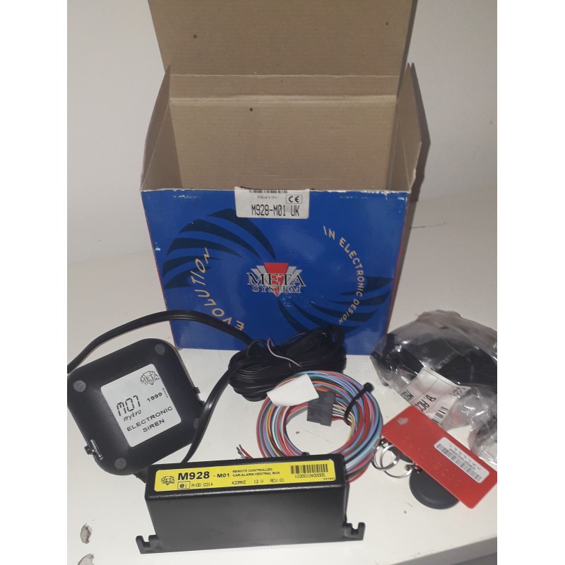 ANTIFURTO METASYSTEM M928-M01 UK NUOVO