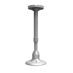 Staffa per montaggio a soffitto per vandal dome serie skv251. colore silver sk-ab08
