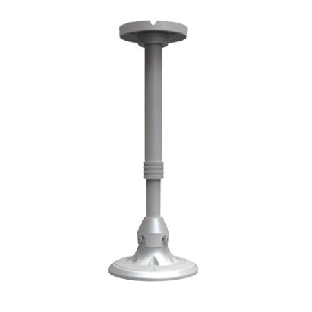 Staffa per montaggio a soffitto per vandal dome serie skv251. colore silver sk-ab08