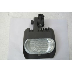 FAEL 30079 FARETTO ALOGENO NERO DA PARETE UFO max 200W R7s nuovo