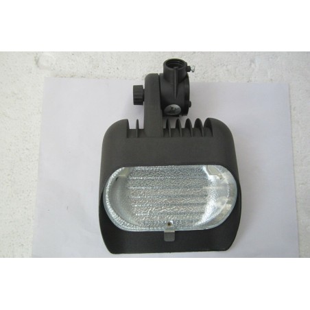 FAEL 30079 FARETTO ALOGENO NERO DA PARETE UFO max 200W R7s nuovo