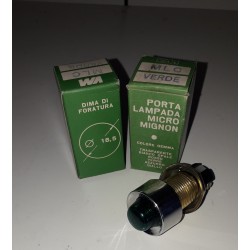 VM VANTAGGIMAURI PORTALAMPADA MICROMIGNON VERDE MOD.62