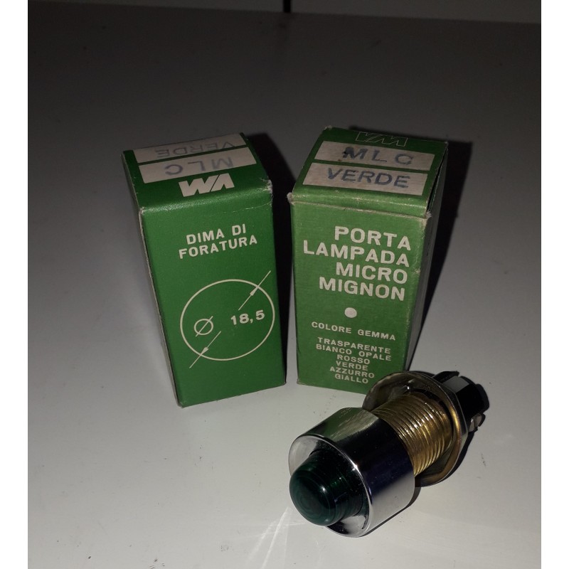 VM VANTAGGIMAURI PORTALAMPADA MICROMIGNON VERDE MOD.62