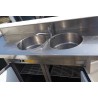 mobile lavello in acciaio inox refrigerato per bancone bar usato
