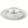 DIFFUSORE ROTONDO A CONI REGOLABILI MOD.DDCMC BIANCO RAL 9010