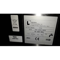 forno elettrico 6 teglie BARON tecnologia LAINOX,comandi touch-screen,programmabile ,sonda al cuore