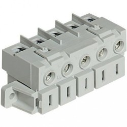 MORSETTIERA PLUG IN 5 POLI INTERBLOCCATA STANDARD - BTICINO CQ/M05