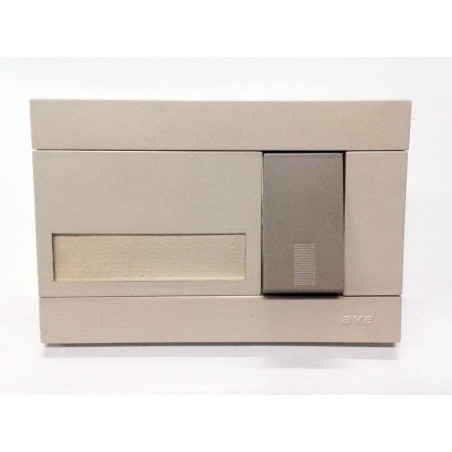 AVE 45688 PULSANTE CON TARGHETTA MONOBLOCCO