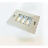 BTICINO Placca supporto cornice autoportante 3 moduli art. 18013 serie dogic