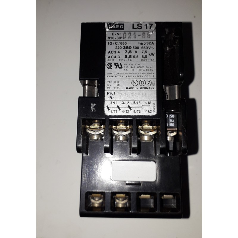 CONTATTORE AEG LS17/11E