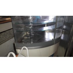 Vetrina Frigo curva tre ripiani usata