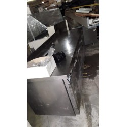 tavolo refrigerato in acciaio con alzatina alpeninox usato