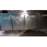 tavolo refrigerato in acciaio con alzatina alpeninox usato