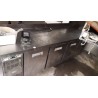 tavolo refrigerato in acciaio con alzatina alpeninox usato