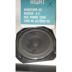 WOOFER RIGHT W080F65B-00 4 OHM MASSIMA POTENZA 120W CODE AC/8250-04
