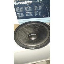 SUBWOOFER ROADSTAR WO-300 DOPPIA BOBINA IN FIBRA DI CARBONIO