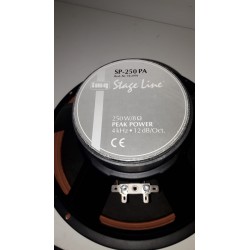 IMG STAGE LINE SP-250PA WOOFER 250WATT 8OHM 25CM