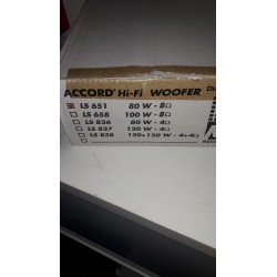 WOOFER ACCORD HI-FI 80 WATT 8 OHM LS 651