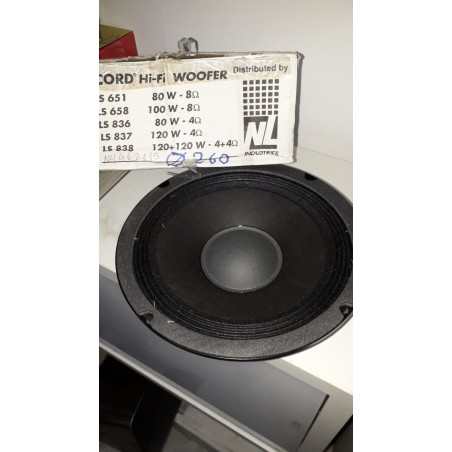 ACCORD HI-FI LS 838 WOOFER 120+120W-4+4 OHM 260MM