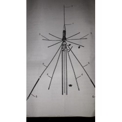 ANTENNA A BANDA LARGA ALAN CTE INTERNATIONAL  COD. T 734