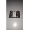 Doppio deviatore con base ceramica x scatola rotonda Bticino Piuma art.022 SM