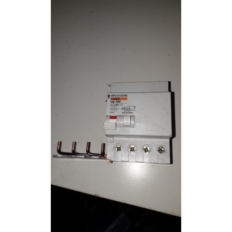 Blocco differenziale Merlin Gerin multi9 vigi C60 26645 300mA usato