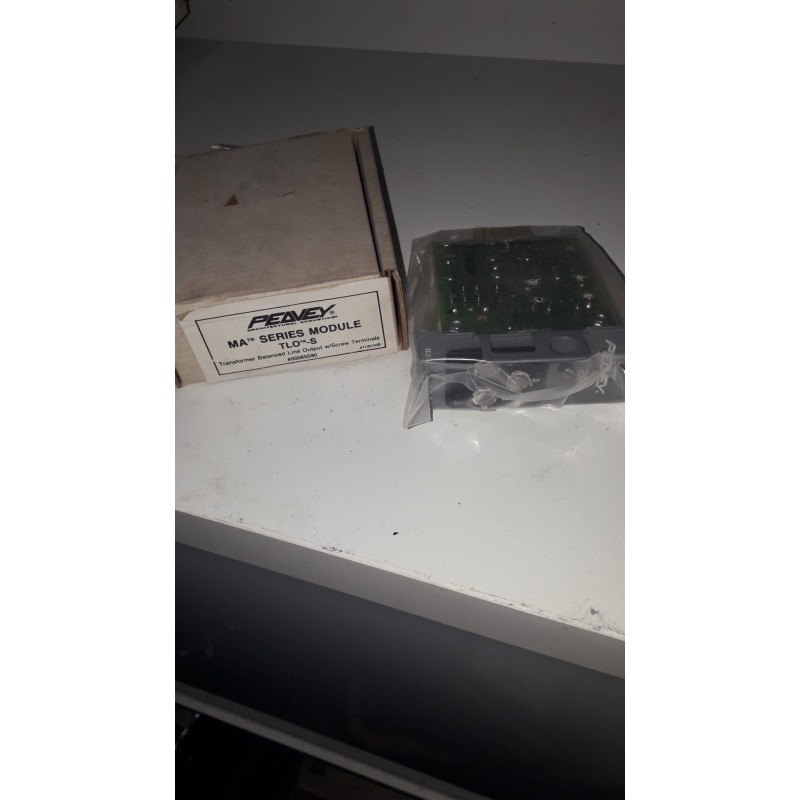 PEAVEY TLO-S MODULO DI USCITA BILANCIATO TRASFORMATORE CON MORSETTO A VITE 00065590