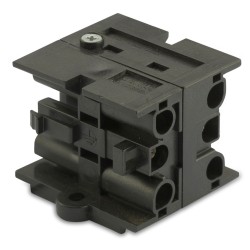 BLOCCO DI DISTRIBUZIONE 3 POLI 1 INGRESSO, TRE USCITE . PER SERIE M903 BM GROUP BMM9039
