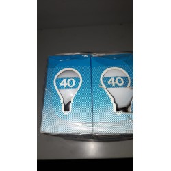 10 LAMPADINE RADIO 40W-220-230V E14 GOCCIA SILICATA