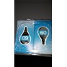 10 LAMPADINE RADIO 60W-220-230V E27 SFERA CHIARA