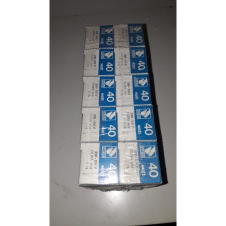 10 LAMPADINE RADIO 40W-220-230V E14 OLIVA SMI