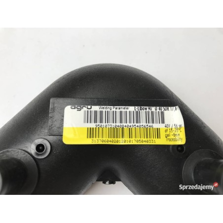 Gomito per elettrosaldatura AGRU acqua/gas d40