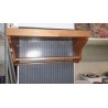 sottopensile da cucina portaspezie e mestoli in legno massello