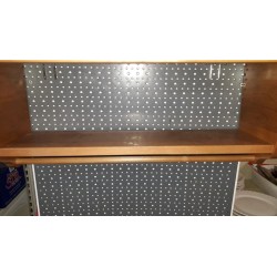 sottopensile da cucina portaspezie e mestoli in legno massello