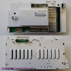SCHEDA ELETTRONICA COD 21501016102 PER LAVATRICE INDESIT PWE 7108 W IT USATO VLX