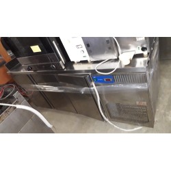 ilsa tavolo refrigerato-temperatura negativa -3 porte piano superiore e alzatina usato