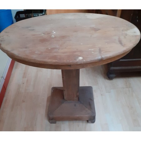 TAVOLO IN LEGNO OVALE  ( USATO )