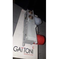 SCATOLA INCASSO MISCELLATORE LAVABO A MURO GATTONI