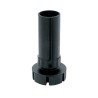 Piedino  Volpato per mobile, diametro 30 mm, altezza regolabile 150-165 mm, finitura Nero CONFEZIONE DA 4 PZ