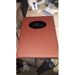 PORTA MENU’ BAR RISTORANTE PIZZERIA A4 CM 23X32 USATO