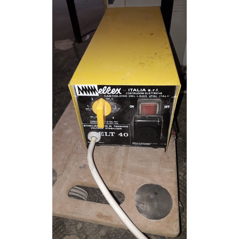 stabilizzatore di tensione eltex elt 40 usato