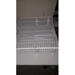 CESTELLO SUPERIORE COMPLETO DI GIRANTE PER LAVASTOVIGLIE WHIRLPOOL ADP 4500 USATO