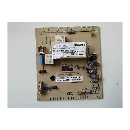 SCHEDA ELETTRONICA COD 41019594 PER LAVATRICE HOOVER HN33 5654-30 IT USATO VLX