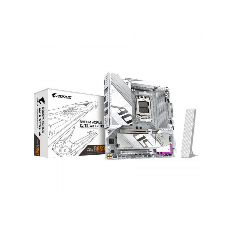 Gigabyte GA-B850M A ELT WF6E ICE (AM5) (D)