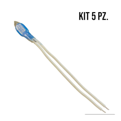 KIT 5 Pezzi PROTETTORE TERMICO RIPRISTINANTE KLIXON 2MM T90 250 V 2 A