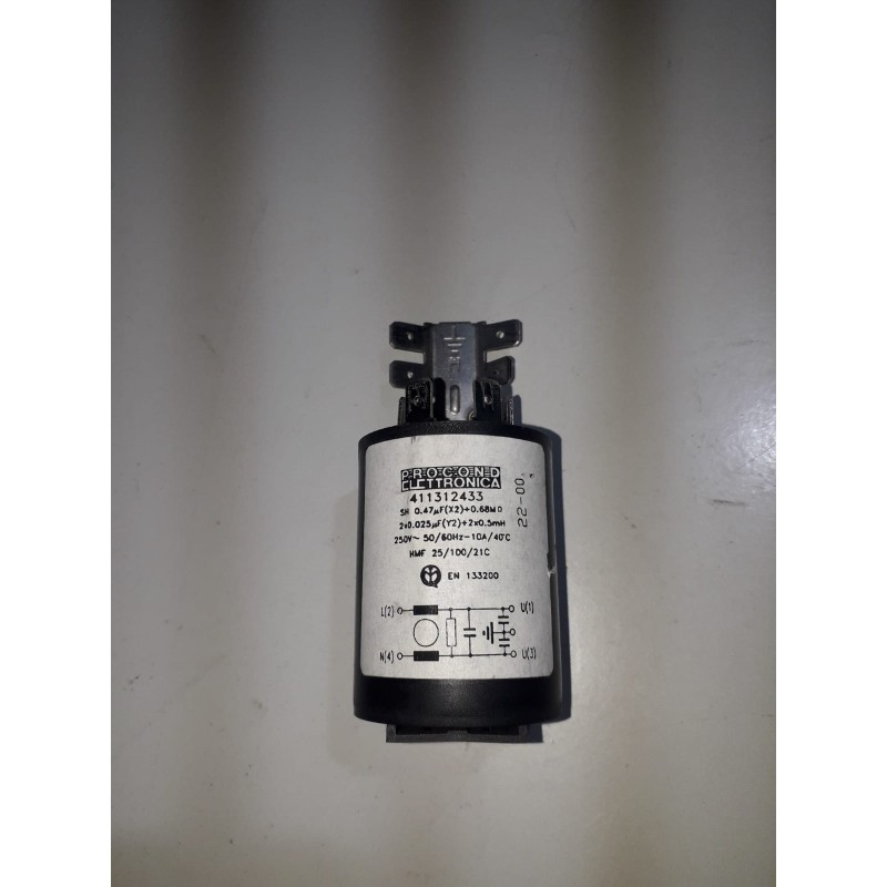 CONDENSATORE COD.411312433 PER LAVATRICE ARISTON AL 89 X USATO